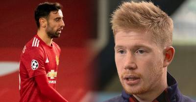 Man City player Kevin De Bruyne reacts to comparisons with Manchester United star Bruno Fernandes - www.manchestereveningnews.co.uk - Manchester - city Inboxmanchester
