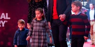 Prince George, Princess Charlotte, and Prince Louis Make a Festive Red Carpet Debut - www.elle.com - Charlotte