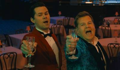 James Corden Plays Gay in 'The Prom' Despite Being Straight, Andrew Rannells Shares Thoughts on the Casting - www.justjared.com