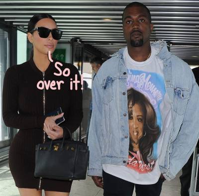Kim Kardashian & Kanye West Are Still A Couple, But 'Very Much Live Separate Lives' - perezhilton.com