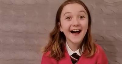 Scots schoolgirl squeals with delight after winning Nicola Sturgeon's Christmas card competition - www.dailyrecord.co.uk - Scotland