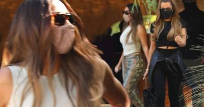 Kim Kardashian steps out in Malibu with sister Khloe - www.msn.com - Malibu