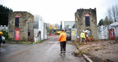 The eerie pictures showing deserted, overgrown Lancashire theme park Camelot - as bulldozers move in - www.manchestereveningnews.co.uk - Manchester