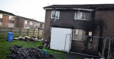 Children sleeping in their beds forced to flee homes after terrifying suspected arson attack in the early hours - www.manchestereveningnews.co.uk