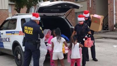Orlando PD donates, delivers Christmas gifts to more than 200 kids in need - www.foxnews.com - Florida - Santa