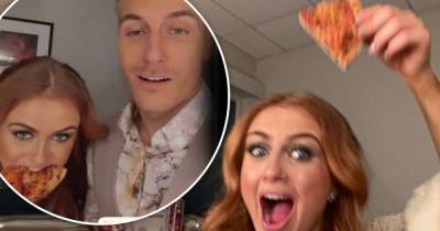 Strictly's Maisie Smith tucks into pizza after topping the leaderboard - www.msn.com