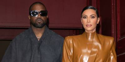 Kim Kardashian and Kanye West Reportedly Live 'Separate Lives' Right Now - www.elle.com
