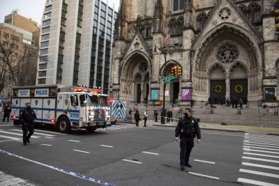 NYPD shoot armed suspect at Cathedral Church of St. John the Divine - www.foxnews.com - city Amsterdam - city Harlem