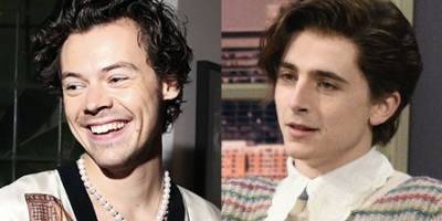 Timothée Chalamet Played Harry Styles on 'SNL' and Twitter Cannot Cope - www.marieclaire.com