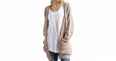 Layer Up This Winter With Amazon’s No. 1 Bestselling Chunky Cardigan - www.usmagazine.com
