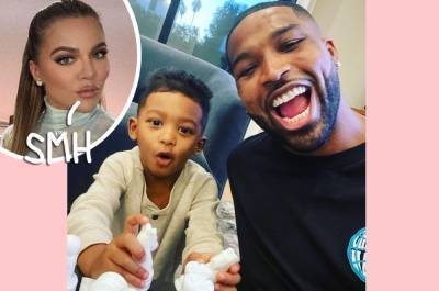Khloé Kardashian Called Out After Commenting On Instagram Pic Of Tristan Thompson's Son! - perezhilton.com