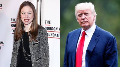Chelsea Clinton Turns Heads As She Supports Giving Trump Staff Vaccine Before Front Line Workers - hollywoodlife.com - USA - county Clinton