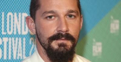 Shia LaBeouf's Face Mask Seems to Send a Message Amid FKA twigs Lawsuit - www.justjared.com - county Love
