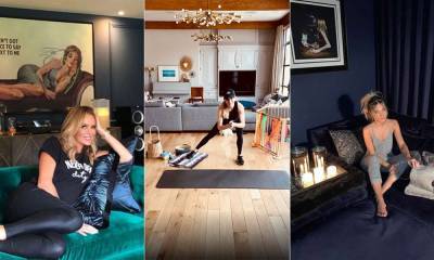 45 stunning celeb living rooms for Christmas: Rochelle Humes, Amanda Holden, Geri Horner, more - hellomagazine.com - Britain - Charlotte