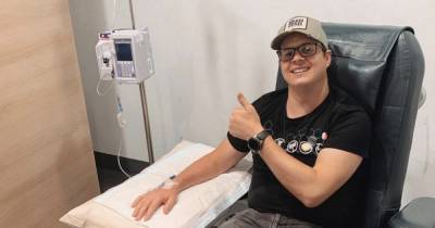 Home and Away's Johnny Ruffo begins chemotherapy and vows to 'smash it' as brain cancer returns - www.ok.co.uk - Australia