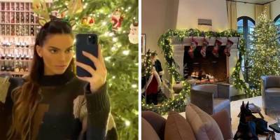 Kendall Jenner Shows Off Her 2020 Christmas Decorations - www.elle.com