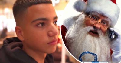 Peter Andre reveals 'buzzing' son Junior, 15, still believes in Santa - www.msn.com - Australia - China - Santa