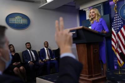 Kayleigh Macenany - White House Press Secretary Kayleigh McEnany Again Slams Media, But CNN’s Jim Acosta Asks Why She Spreads “Disinformation” - deadline.com - Russia