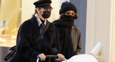 PHOTOS: Gigi Hadid and Bella Hadid are nothing short of winter chic; Take baby ZiGi for a stroll in New York - www.pinkvilla.com - New York