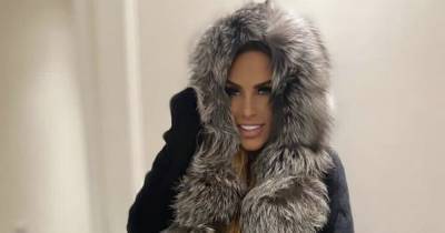 Katie Price ignites fury of 'horrified' animal lovers as she poses in £270 fox fur cardigan - www.ok.co.uk - London
