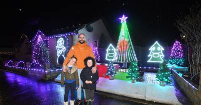 West Lothian family's Christmas gift with spectacular light show - www.dailyrecord.co.uk - New York