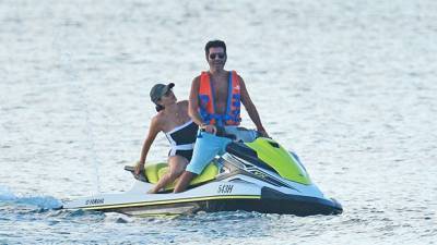 Simon Cowell, 61, Is All Smiles While Riding A Jet Ski Just 4 Mos. After Breaking Back In scary Accident - hollywoodlife.com - Barbados