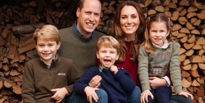 Prince William, Kate Middleton, and the Kids Are All Smiles in Their New, Rustic 2020 Holiday Portrait - www.harpersbazaar.com - Charlotte