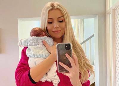 Rosanna Davison posts makeup-free reality check in ‘tracksuit and baby vom’ - evoke.ie