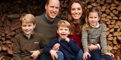 Prince Louis Is the Star of the Cambridges' 2020 Christmas Card - www.marieclaire.com
