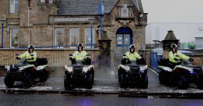Quad Squad: Police given four quad bikes to tackle anti-social behaviour - www.dailyrecord.co.uk