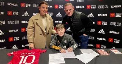 Wayne Rooney confirms his son Kai has signed for Manchester United after Man City stint - www.manchestereveningnews.co.uk - Manchester