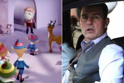 Tom Cruise rant dubbed into classic ‘Rudolph’ clip on Twitter - nypost.com - Hollywood - Santa