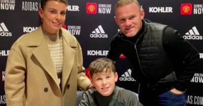 Wayne and Coleen Rooney 'proud' of eldest son Kai as he signs youth contract with Manchester United - www.ok.co.uk - Manchester