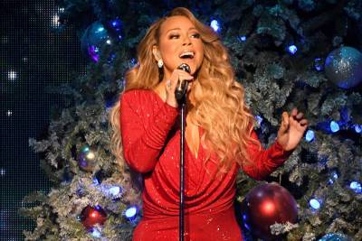 Mariah Carey does not approve of this demented-looking Christmas ornament - nypost.com - Santa