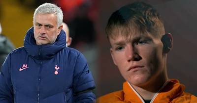 Manchester United player Scott McTominay lifts the lid on why he wants Jose Mourinho "to lose" with Tottenham - www.manchestereveningnews.co.uk - Scotland - Manchester - Portugal