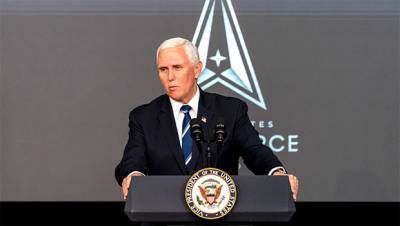 Mike Pence Mocked For Calling Space Force Members ‘Guardians’ Like The ‘Militia’ From ‘Handmaid’s Tale’ - hollywoodlife.com