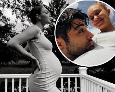 Gigi Hadid Shares Gorg Throwback Pregnancy Photo Shoot With Zayn Malik! - perezhilton.com