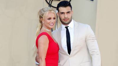 Britney Spears Glows In Playful Photo With BF Sam Asghari As They Celebrate Her Birthday - hollywoodlife.com