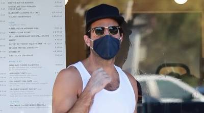 Zachary Quinto Bares Some Skin While on Coffee Run in Los Feliz - www.justjared.com - USA - county Story