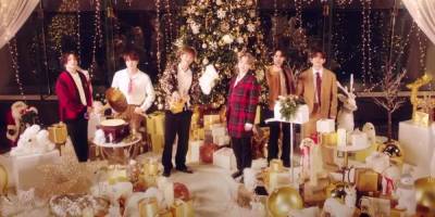 Let BTS Start Your Holiday Season Right With Their Jolly 'Santa Claus Is Comin' to Town' Performance - www.elle.com