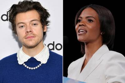 Harry Styles breaks silence on Candace Owens’ Vogue comments - nypost.com