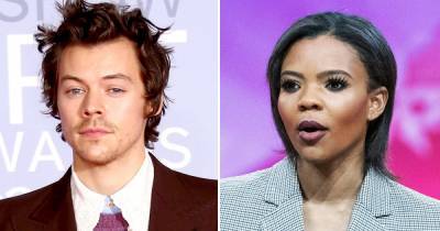 Harry Styles Claps Back at Candace Owens After She Criticizes His ‘Vogue’ Cover - www.usmagazine.com