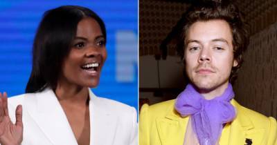 Candace Owens Responds to Harry Styles’ Clapback After Criticizing His ‘Vogue’ Cover - www.usmagazine.com