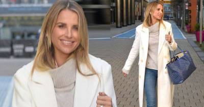 Vogue Williams is ready for winter in a wool roll neck - www.msn.com
