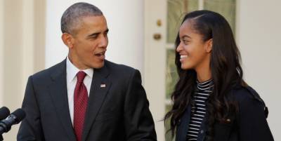 Barack Obama Says Malia's Boyfriend Was "Stuck" Quarantining With Them - www.cosmopolitan.com
