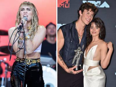 Miley Cyrus Tells Shawn Mendes And Camila Cabello She Wants ‘A Three Way’ After They Cover Her Song - etcanada.com - Montana