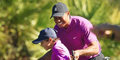 Tiger Woods is One Proud Dad While Competing with Son Charlie in PNC Championship 2020 - www.justjared.com - Florida
