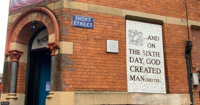 Northern Quarter's 'And on the sixth day God created Manchester' mosaic restored - www.manchestereveningnews.co.uk - Manchester