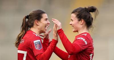 Galton and Heath star as WSL leaders Manchester United Women hit Bristol City for six - www.manchestereveningnews.co.uk - Manchester - city Bristol