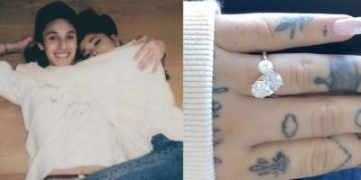Ariana Grande Is Engaged to Dalton Gomez, and Her Ring Is Humongous - www.harpersbazaar.com